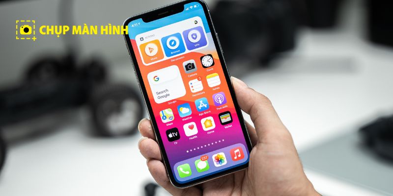 Cách chụp màn hình iphone bằng cách gõ mặt lưng