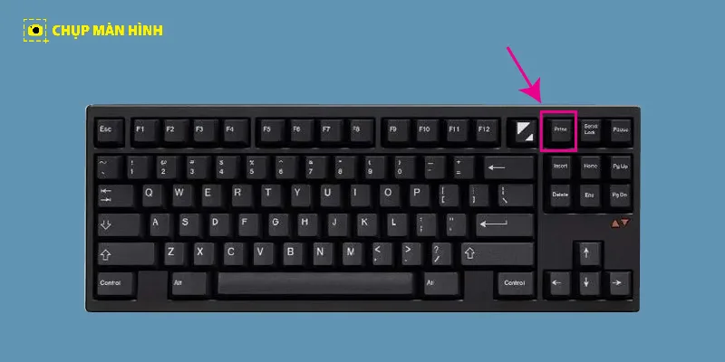 Sử dụng phím Print Screen (PrtScn)