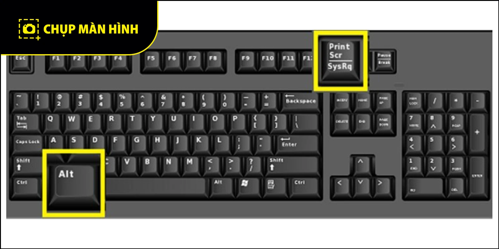 Sử dụng tổ hợp phím Alt + PrtSc